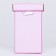 The box is folding, pink, 10 x 18 cm