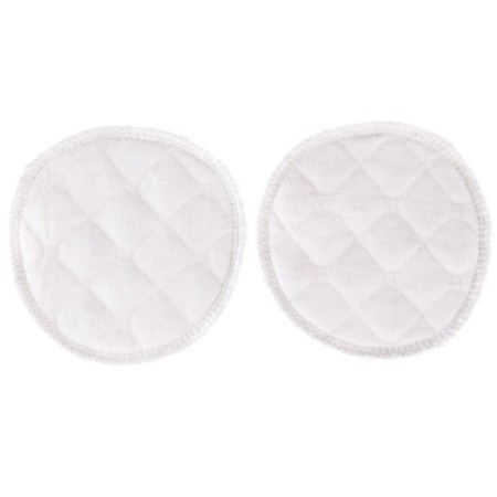 A set of reusable inserts for a bra, 6 layers, 2 pcs., White color-3