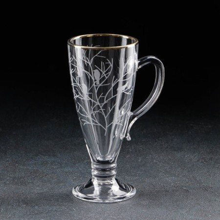 Mug "Vienna Forest", for tea/coffee, glass, 250 ml