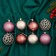Set of balls plastic D-6 cm, 8 pcs "Camilla" mix
