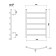 Water towels Domoterm "Calipso" P5, 500x500 mm, gold