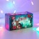 Garland “thread” 5 m with nozzles “stars”, ip20, transparent thread, 50 LED, glow of multi, 8 modes, 220 V
