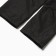 Warm trousers for girls, black color, height 128 cm
