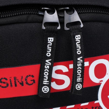 School backpack Bruno VisConti Keep Away. STOP, 40 x 30 x 19 cm, ergonomic back, pencil case as a gift-6