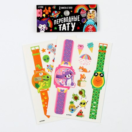 Translated tattoos "Cup", 2 sheets