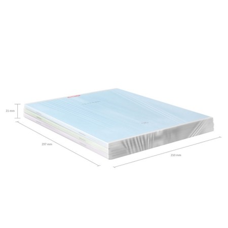 A4 notebook, 96 sheets in the cage on the Erichkrause "Classic", cover coated cardboard, offset unit, whiteness 100%, mix-6