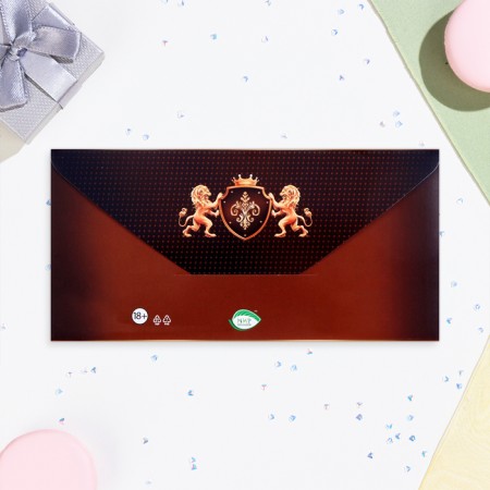 Money envelope "Happy Anniversary!" whiskey, congruen, glitter, 16.5 x 8.5 cm-2