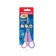 Baby scissors for left -handed 13.5 cm, Erichkrause Joy Pastel, with a ruler on blades, rounded ends, blister