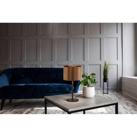 Saganto 1, 1x60W E27 table lamp, brown color-1