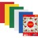 Foamiran color, A4 set, 1 mm, Devente, 5 sheets x 5 colors