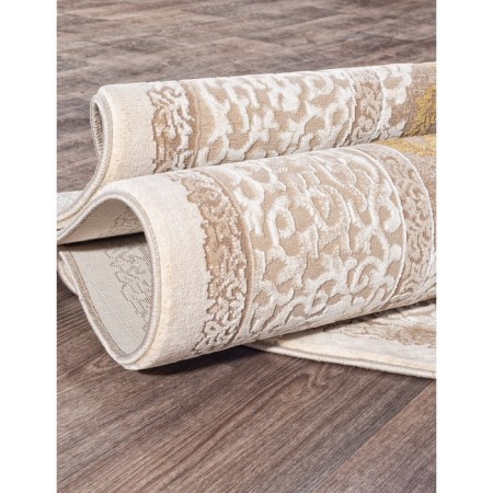 Oval Carbon Karmen Hali Quantum, size 156x230 cm, color Brown/Brown-1