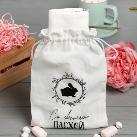 Gift set "with light Easter" towel 40x73cm, spatula-1
