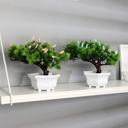 Bonsai in the pot "Poiparis's milk" 23x19 cm, mix-3