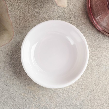 East saucer, d = 7.2 cm, white color-1