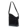 Female bag, fantle leather, 270x310x100 cm, black