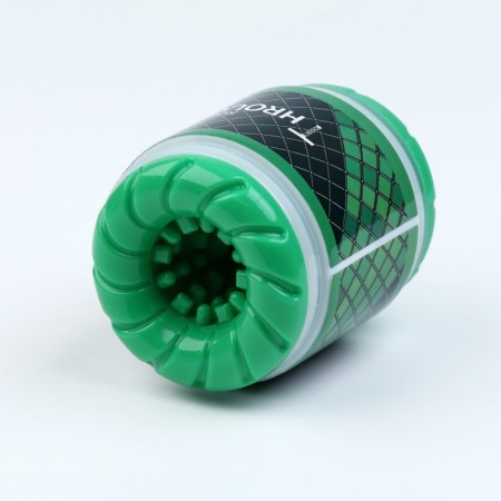 Masterbator of the through oka-hoods Through Normal, silicone, green-1