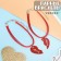 Bracelets "Demetrons" Steel, Love, Red color, 17 size