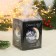 Christmas ball D-8 cm "Christmas in the village" manual painting