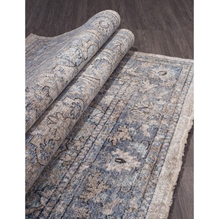 Rectangular carpet Merinos Baltimore, size 190x120 cm, color 030 Blue-1