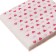 Napkins single -layer “hearts” pink 24x24 cm, set 20 pcs.