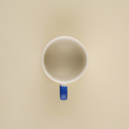 Porcelain mug SL Home "Scandy", 450 ml, white color-1