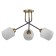 Lamp on the ESCADA rod, 2113/3P. 3x40W, E27, 640x640x320 mm, Copper Color/Black