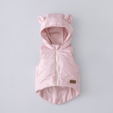 Безрукавка детская утеплённая KinDerLitto «Орсетто», рост 74-80 см, цвет розовая пудра