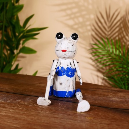 Souvenir "Frog" hanging paws, wood 25 cm-1