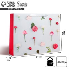 Package Gift Laminated Horizontal, packaging, “You are beautiful”, Ml 23 x 27 x 11.5 cm