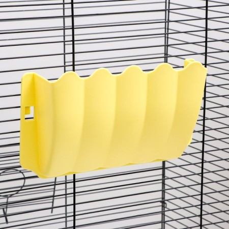 The outer hay feeder, 25 x 15.7 x 7 cm, yellow-3