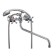 Eleanti Elt2010 bath mixer, two -wound, hose, watering can, bracket, chrome