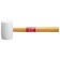 Kiyanka rubber bison 20511-680_z02, white rubber, wooden handle, 680 g