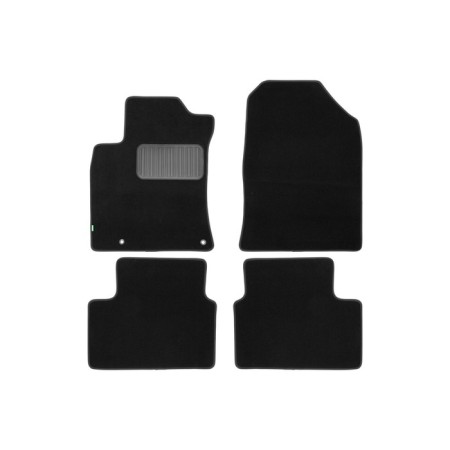 Rugs in the Standard Salon for KIA CEED, 2018-2021, 2021-, Un., 4 pcs., Textile