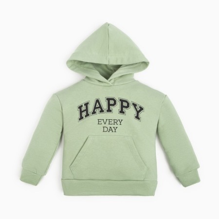 Baby sweatshirt I am Street Style, height 62-68 cm, green