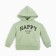Baby sweatshirt I am Street Style, height 62-68 cm, green