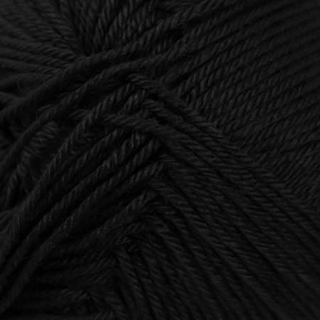 Yarn "Diva" 100% microfiber 350m/100g (60 black)-2