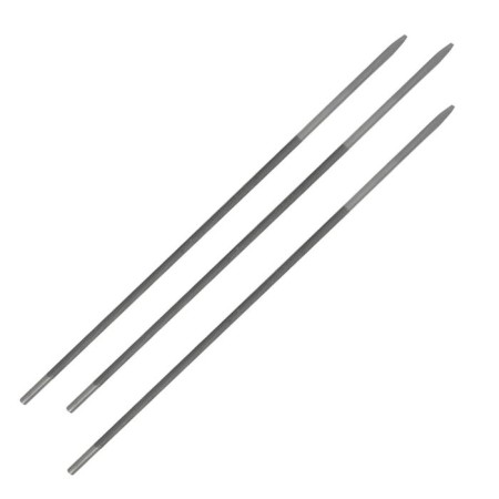 Round files Patriot PG-F-4.0, D = 4 mm, for sharpening chains with a step 3/8 (3 pcs.)