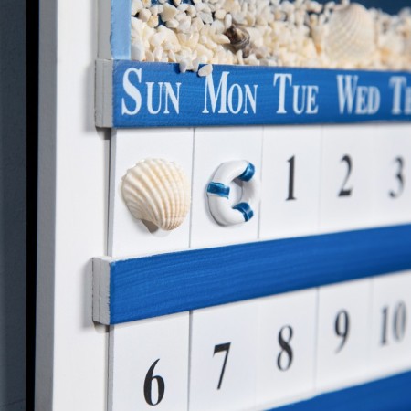 Eternal calendar "Sea Style" 56*28cm-3
