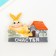 Magnet Polystone "Bunny at home" MIX 5x6.5 cm