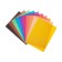 Color paper A5, 10 sheets, 10 colors "crocodile", offset 65 g/m2, magical (gold+silver), bilateral, in the folder