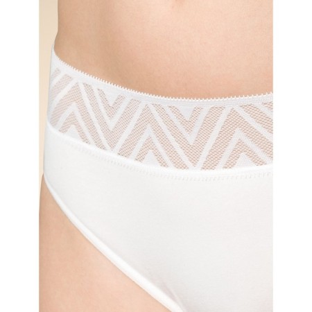 Women's panties, size 48, white color-2