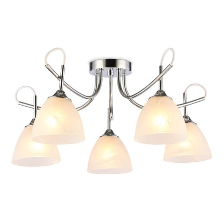 Ceiling chandelier Ambrella Light, Traditional, TR3042, 5HE27, Color Chrome