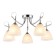 Ceiling chandelier Ambrella Light, Traditional, TR3042, 5HE27, Color Chrome