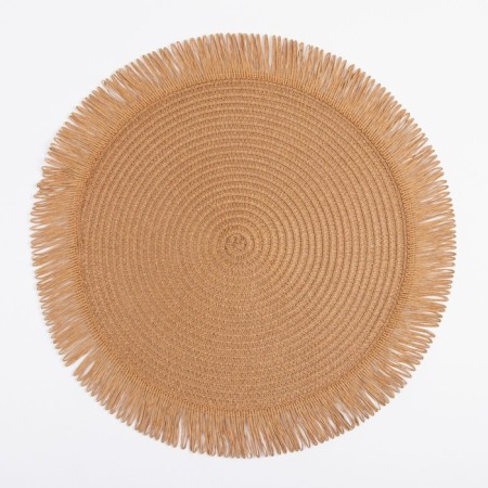 A set of napkins 2 pcs. Dolyana "Boho", central bun, d 38 cm-1