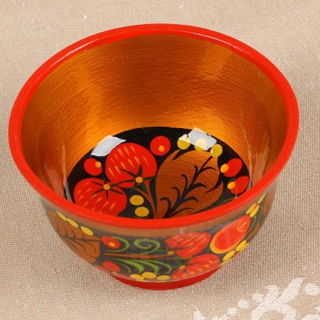 Saladnik, 13x6.5 cm, Khokhloma-5