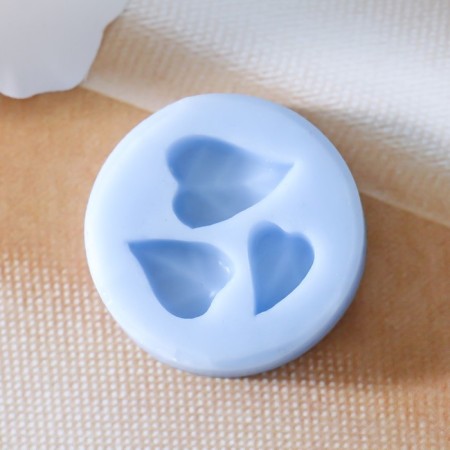 Mold Silicon "Leaflets" from 0.9 cm to 1.3 cm mix-1