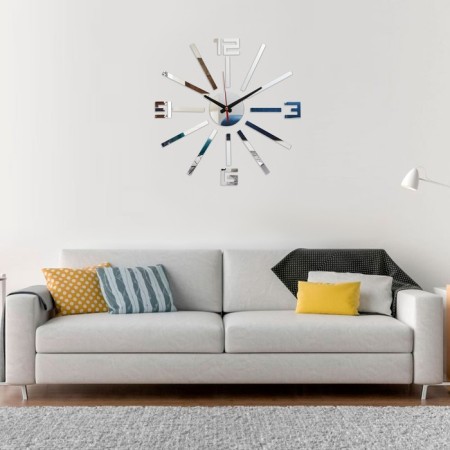 Walls Wall Interior, 3D "Rays", silent, sticker, large, D-40 cm-1