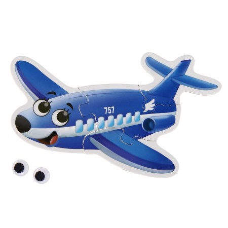 Maxi Puzzles with eyes "Favorite Transport"-4