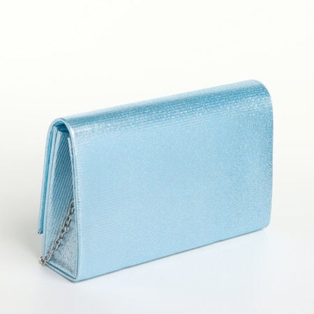 Women's bag on magnet, blue color-1