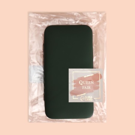 Manicure set, 12 items, in case, emerald color-8